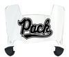 Nevada Wolf Pack Mini Football Helmet Visor Shield w/ Clips - PICK VISOR & LOGO COLOR - SportsJewelryProShop