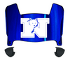 Nevada Wolf Pack Mini Football Helmet Visor Shield w/ Clips - PICK VISOR & LOGO COLOR - SportsJewelryProShop