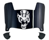 Nevada Wolf Pack Mini Football Helmet Visor Shield w/ Clips - PICK VISOR & LOGO COLOR - SportsJewelryProShop