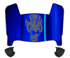 Nevada Wolf Pack Mini Football Helmet Visor Shield w/ Clips - PICK VISOR & LOGO COLOR - SportsJewelryProShop