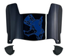 Nevada Wolf Pack Mini Football Helmet Visor Shield w/ Clips - PICK VISOR & LOGO COLOR - SportsJewelryProShop