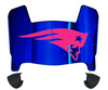 New EnglandcPatriots Limited Edition Mini Football Helmet Visor Shield w/ Clips - PICK VISOR & LOGO COLOR