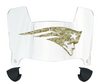 New EnglandcPatriots Limited Edition Mini Football Helmet Visor Shield w/ Clips - PICK VISOR & LOGO COLOR