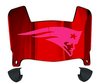New EnglandcPatriots Limited Edition Mini Football Helmet Visor Shield w/ Clips - PICK VISOR & LOGO COLOR