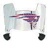 New EnglandcPatriots Limited Edition Mini Football Helmet Visor Shield w/ Clips - PICK VISOR & LOGO COLOR