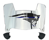 New EnglandcPatriots Limited Edition Mini Football Helmet Visor Shield w/ Clips - PICK VISOR & LOGO COLOR