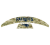 New England Patriots MIDI Mid Size SpeedFlex Football Helmet Front & Back Bumper Decal Set - Pick Color