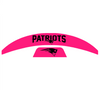 New England Patriots MIDI Mid Size SpeedFlex Football Helmet Front & Back Bumper Decal Set - Pick Color