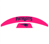 New England Patriots MIDI Mid Size SpeedFlex Football Helmet Front & Back Bumper Decal Set - Pick Color