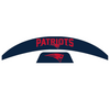 New England Patriots MIDI Mid Size SpeedFlex Football Helmet Front & Back Bumper Decal Set - Pick Color