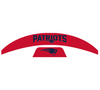 New England Patriots MIDI Mid Size SpeedFlex Football Helmet Front & Back Bumper Decal Set - Pick Color