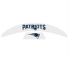 New England Patriots MIDI Mid Size SpeedFlex Football Helmet Front & Back Bumper Decal Set - Pick Color
