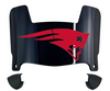 New England Patriots Retro Throwback Mini Football Helmet Visor Shield w/ Clips - PICK VISOR & LOGO COLOR