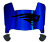 New England Patriots Retro Throwback Mini Football Helmet Visor Shield w/ Clips - PICK VISOR & LOGO COLOR
