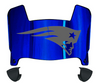 New England Patriots Retro Throwback Mini Football Helmet Visor Shield w/ Clips - PICK VISOR & LOGO COLOR