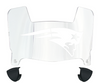 New England Patriots Retro Throwback Mini Football Helmet Visor Shield w/ Clips - PICK VISOR & LOGO COLOR