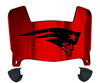 New England Patriots Retro Throwback Mini Football Helmet Visor Shield w/ Clips - PICK VISOR & LOGO COLOR