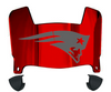 New England Patriots Retro Throwback Mini Football Helmet Visor Shield w/ Clips - PICK VISOR & LOGO COLOR