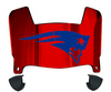 New England Patriots Retro Throwback Mini Football Helmet Visor Shield w/ Clips - PICK VISOR & LOGO COLOR