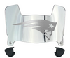 New England Patriots Retro Throwback Mini Football Helmet Visor Shield w/ Clips - PICK VISOR & LOGO COLOR
