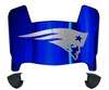 New England Patriots Mini Football Helmet Visor Shield w/ Clips - PICK VISOR & LOGO COLOR