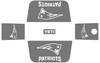 New England Patriots Wrap Kit for YETI Hard Coolers Tundra Roadie Haul PICK COLOR