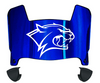 New Hampshire Wildcats Mini Football Helmet Visor Shield w/ Clips - PICK VISOR & LOGO COLOR