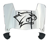 New Hampshire Wildcats Mini Football Helmet Visor Shield w/ Clips - PICK VISOR & LOGO COLOR
