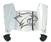 New Hampshire Wildcats Mini Football Helmet Visor Shield w/ Clips - PICK VISOR & LOGO COLOR