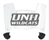 New Hampshire Wildcats Mini Football Helmet Visor Shield w/ Clips - PICK VISOR & LOGO COLOR