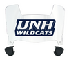 New Hampshire Wildcats Mini Football Helmet Visor Shield w/ Clips - PICK VISOR & LOGO COLOR