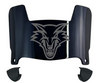 New Mexico Lobos Mini Football Helmet Visor Shield w/ Clips - PICK VISOR & LOGO COLOR