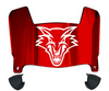 New Mexico Lobos Mini Football Helmet Visor Shield w/ Clips - PICK VISOR & LOGO COLOR
