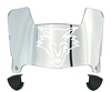 New Mexico Lobos Mini Football Helmet Visor Shield w/ Clips - PICK VISOR & LOGO COLOR