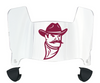 New Mexico State Aggies Mini Football Helmet Visor Shield w/ Clips - PICK VISOR & LOGO COLOR