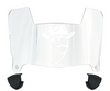New Mexico State Aggies Mini Football Helmet Visor Shield w/ Clips - PICK VISOR & LOGO COLOR