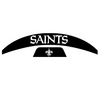 New Orleans Saints MIDI Mid Size SpeedFlex Football Helmet Front & Back Bumper Decal Set - Pick Color