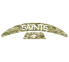 New Orleans Saints MIDI Mid Size SpeedFlex Football Helmet Front & Back Bumper Decal Set - Pick Color