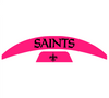New Orleans Saints MIDI Mid Size SpeedFlex Football Helmet Front & Back Bumper Decal Set - Pick Color