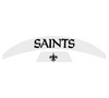 New Orleans Saints MIDI Mid Size SpeedFlex Football Helmet Front & Back Bumper Decal Set - Pick Color