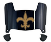 New Orleans Saints Retro Throwback Mini Football Helmet Visor Shield w/ Clips - PICK VISOR & LOGO COLOR
