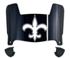 New Orleans Saints Retro Throwback Mini Football Helmet Visor Shield w/ Clips - PICK VISOR & LOGO COLOR