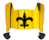 New Orleans Saints Retro Throwback Mini Football Helmet Visor Shield w/ Clips - PICK VISOR & LOGO COLOR