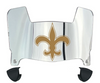 New Orleans Saints Retro Throwback Mini Football Helmet Visor Shield w/ Clips - PICK VISOR & LOGO COLOR