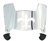 New Orleans Saints Retro Throwback Mini Football Helmet Visor Shield w/ Clips - PICK VISOR & LOGO COLOR