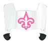 New Orleans Saints Limited Edition Mini Football Helmet Visor Shield w/ Clips - PICK VISOR & LOGO COLOR