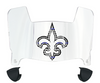 New Orleans Saints Limited Edition Mini Football Helmet Visor Shield w/ Clips - PICK VISOR & LOGO COLOR