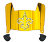 New Orleans Saints Limited Edition Mini Football Helmet Visor Shield w/ Clips - PICK VISOR & LOGO COLOR