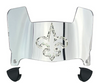 New Orleans Saints Limited Edition Mini Football Helmet Visor Shield w/ Clips - PICK VISOR & LOGO COLOR