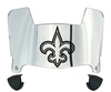 New Orleans Saints Mini Football Helmet Visor Shield w/ Clips - PICK VISOR & LOGO COLOR